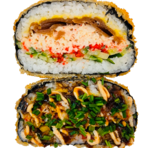 Sushi burger z surimi